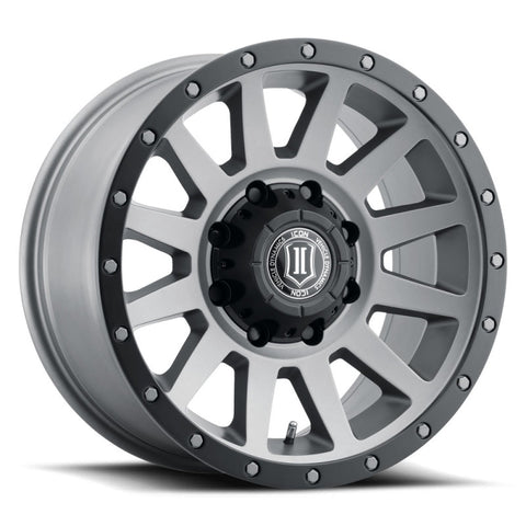 ICON Alloys Compression HD Titanium Wheel 18 X 9 / 8 X 180 / 12 MM / 5.5in BS - 2018908955TT