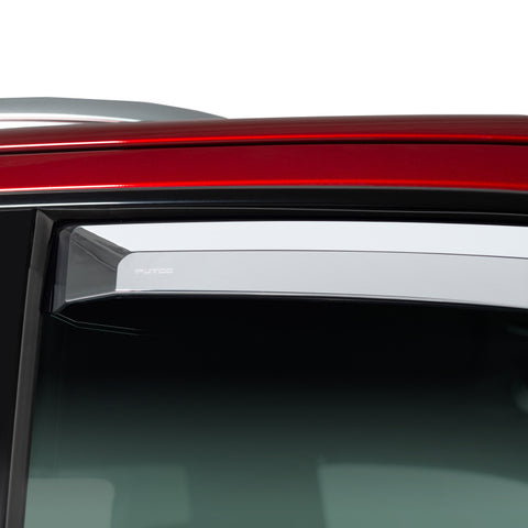 Putco 14-14 Chevrolet Silverado HD - Standard Cab Element Chrome Window Visors - 480034