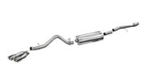 Corsa 2014-19 Sierra/Silvrd 1500 Crew/Dbl / Short/Std. Bed 6.2L V8 Polished Sport Single SideCB Ext - 14866