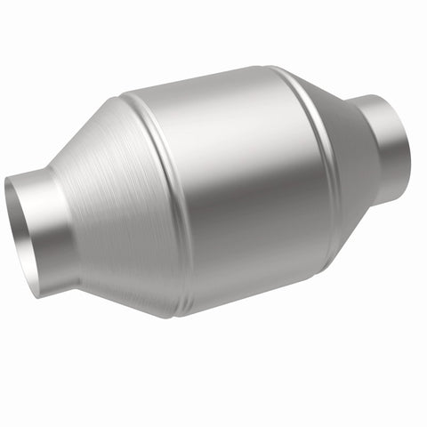 MagnaFlow Univ Cat Conv 2.5in Inlet/Outlet Center/Center Round 3in Body L x 5in W x 8.75in Overall L - 51656