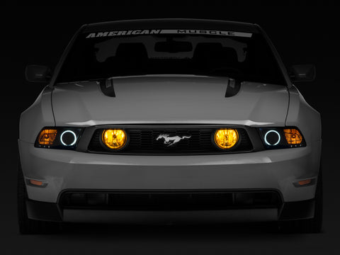 Raxiom 05-12 Ford Mustang GT Fog Lights Yellow - 49135