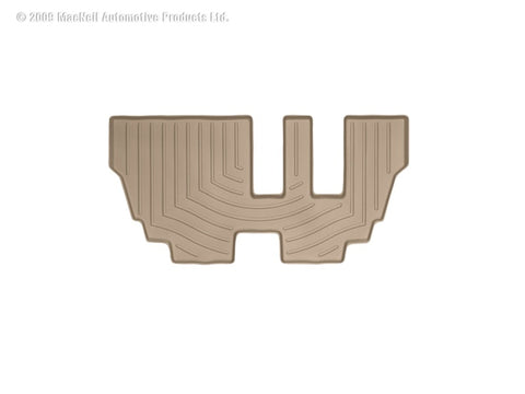 WeatherTech 07-13 BMW X5 Rear FloorLiner - Tan - 450953