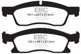 EBC 13+ Dodge Durango 5.7 Redstuff Front Brake Pads - DP72136