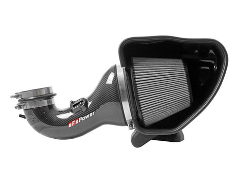 aFe 17-12 Chevrolet Camaro ZL1 (6.2L-V8) Track Series Carbon Fiber CAI System w/ Pro-DRY S Filters - 57-10018D