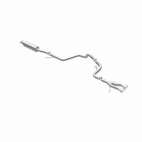 MagnaFlow 13 Hyundai Veloster 1.6L Turbo Dual Center Rear Exit Stainless Cat Back Perf Exhaust - 15215