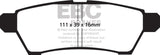 EBC 05+ Nissan Frontier 2.5 2WD Yellowstuff Rear Brake Pads - DP41746R