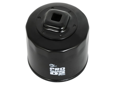 aFe Pro GUARD D2 Oil Filter 02-17 Nissan Cars L4/ 04-17 Subaru Cars H4 (4 Pack) - 44-LF017-MB