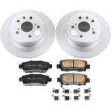 Power Stop 95-99 Toyota Avalon Rear Z17 Evolution Geomet Coated Brake Kit - CRK5103