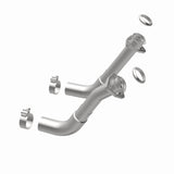 MagnaFlow 66-72 Chevy C10 Pickup V8 2-Piece Front Exhuast Pipe Kit (2in Tubing/Clamps/Inlet Flanges) - 15380