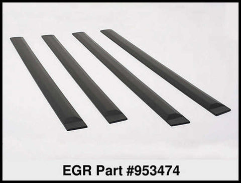 EGR Crew Cab Front 45in Rear 34.5in Rugged Style Body Side Moldings (953474) - 953474