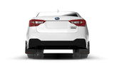 Rally Armor 20-25 Subaru Legacy Black UR Mud Flap w/Grey Logo - MF64-UR-BLK/GRY