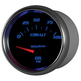 Autometer Cobalt 66.7mm 0-100 PSI Oil Pressure Gauge - 7927