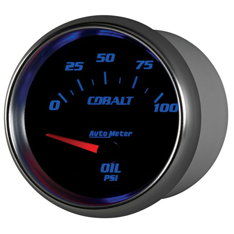 Autometer Cobalt 66.7mm 0-100 PSI Oil Pressure Gauge - 7927