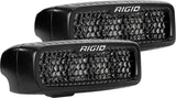 Rigid Industries SR-Q Series PRO Midnight Edition - Spot - Diffused - Pair - 905513BLK