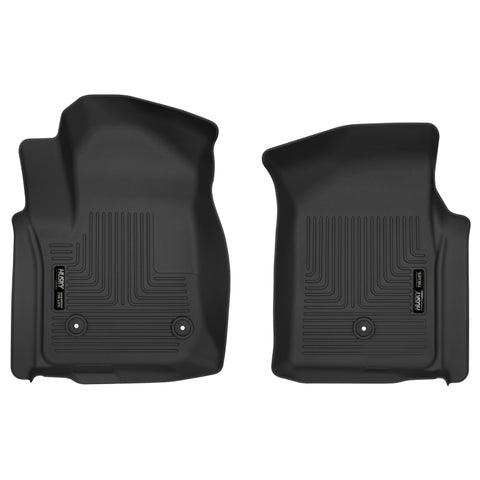 Husky Liners 19-21 GM Silverado/Sierra 1500/2500HD/3500HD X-Act Contour Front Floor Liners - 54981