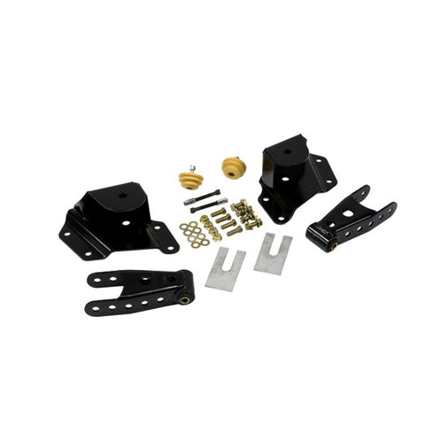 Belltech SHACKLE AND HANGER KIT 99-06 GM/GMC 1500 STD CAB 4inch - 6512