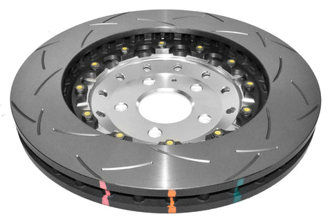 DBA 17-22 BMW M240i F22/F23 Front 5000 Series Slotted Rotor w/Silver Hat - 52286SLV