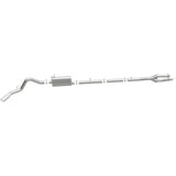 MagnaFlow Sys C/B 11-15 Ford Super Duty F250 6.2L EC CC, SS 3.5in Single Rear Pass Side Ext 5in Tip - 19174