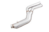 AWE Tuning 2020 Toyota Supra A90 Resonated Touring Edition Exhaust - 5in Chrome Silver Tips - 3015-32118