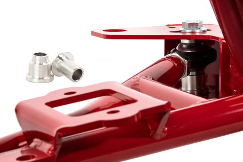 UMI Performance 98-02 GM F-Body K-Member LSX Rr Roll Center Increase- Red - 2330-R