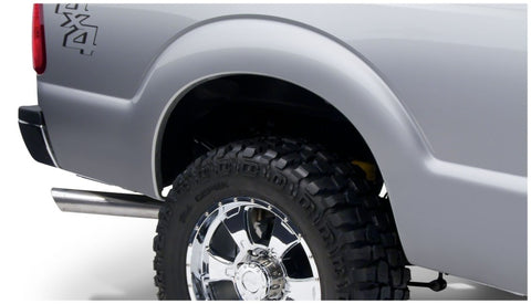 Bushwacker 11-16 Ford F-250 Super Duty Styleside Extend-A-Fender Style Flares 2pc - Black - 20086-02