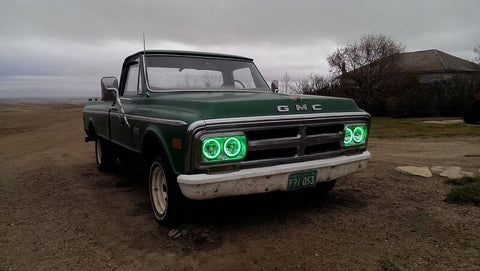 Oracle Pre-Installed Lights 5.75 IN. Sealed Beam - ColorSHIFT Halo - 6904-333