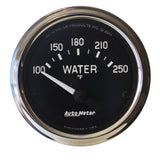 Autometer Cobra 2 1/16in 100-250 Def F Electric Water Temp Gauge - 201015