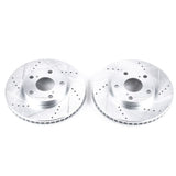 Power Stop 92-01 Lexus ES300 Front Evolution Drilled & Slotted Rotors - Pair - JBR712XPR