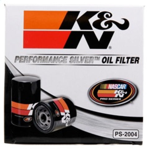 K&N Oil Filter for Fiat/Porsche/Triump/Alfa Romeo/MG/Dodge/Mercury/Toyota 3.656in OD x 4in H - PS-2004