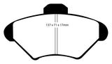 EBC 94-98 Ford Mustang 3.8 Redstuff Front Brake Pads - DP31143C