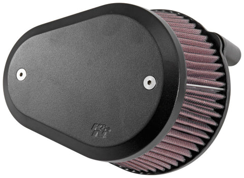K&N 10-16 Harley Davidson Dyna Wide Glide Street Metal Custom Air Filter - RK-3932XB