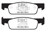 EBC 2016-2017 Smart Fortwo 0.9L Turbo Greenstuff Front Brake Pads - DP22146