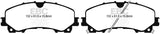 EBC 13+ Infiniti Q50 3.7 Ultimax2 Front Brake Pads - UD1736