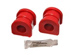 Energy Suspension 89-97 Ford Thunderbird / 89-97 Cougar Red 1-1/16in Front Sway Bar Bushing Set - 4.5137R