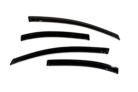 AVS 06-11 Honda Civic Ventvisor Outside Mount Window Deflectors 4pc - Smoke - 94944