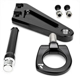 Raceseng 2015+ Ford Mustang GT/GT350/GT350R/V6 Tug Tow Hook (Front) - Black - 06301B-1526101-0632