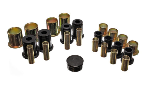 Energy Suspension Universal Black Control Arm Bushing Set - Complete Set - 3.3103G