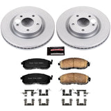 Power Stop 11-17 Nissan Juke Front Z17 Evolution Geomet Coated Brake Kit - CRK6094