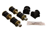 Energy Suspension 13Mm Rear Sway Bar Bushing Set - Black - 4.5169G