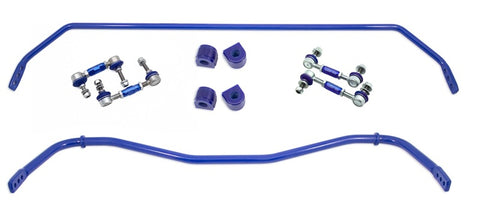 SuperPro 2016 Mazda MX-5 Miata Sport Front/Rear 24mm F/16mm Rear Adjustable Sway Bar & End Link Set - RCMX5089KIT