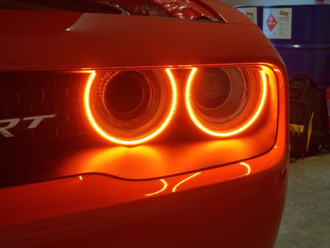 Oracle 15-21 Dodge Challenger LED Waterproof Halo Kit - ColorSHIFT - BC1 - 3990-335