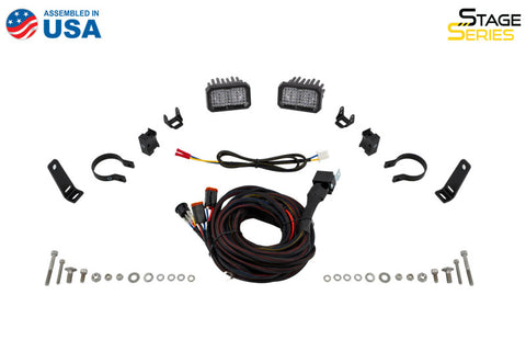 Diode Dynamics Stage Series 1 1/2 In Roll Bar Reverse Light Kit SSC2 Sport (Pair) - DD7730