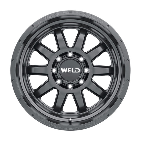 Weld Off-Road W101 20X12 Stealth 8X170 ET-44 BS4.75 Satin Black 125.1 - W10102017475