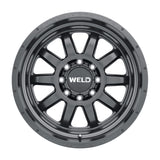 Weld Off-Road W101 20X9.0 Stealth 5X139.7 5X150 ET00 BS5.00 Satin Black 110.2 - W10109070500