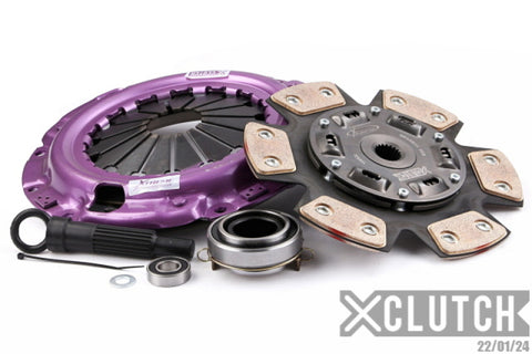 XClutch 92-96 Mitsubishi Lancer GSR 1.8L Stage 2 Sprung Ceramic Clutch Kit - XKMI23020-1B