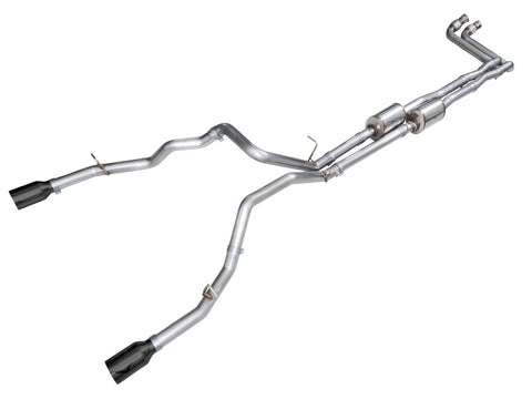 AWE Tuning 2025+ RAM 1500 3.0TT Rebel 0FG Cat-Back Exhaust w/ Diamond Black Tips - 3015-33531