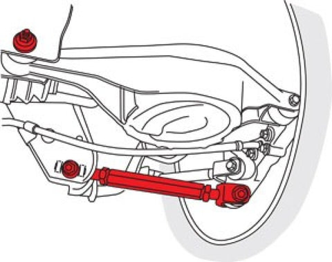 SPC Performance 03-08 Nissan 350Z/03-07 Infiniti G35 Rear Adjustable Camber Arm - 72050