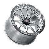 Weld S80 17x10 / 5x115 BP / 6.7in BS Black Wheel (High Pad) - Black Single Beadlock MT - 80HB7100W67F