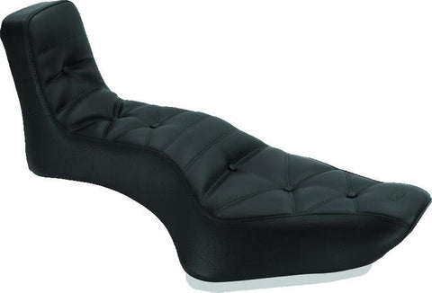 Mustang 23-24 HD CVO Road Glide(ST), 2024 Rd Glide and Street Glide Deluxe Pass Arm Backrest - Black - 88403