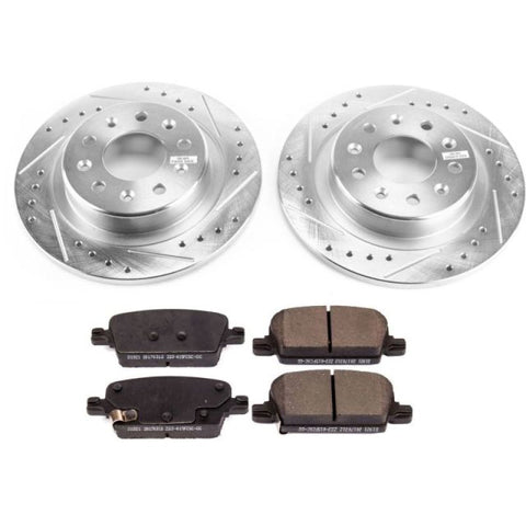 Power Stop 16-18 Chevrolet Malibu Rear Z23 Evolution Sport Brake Kit - K7722